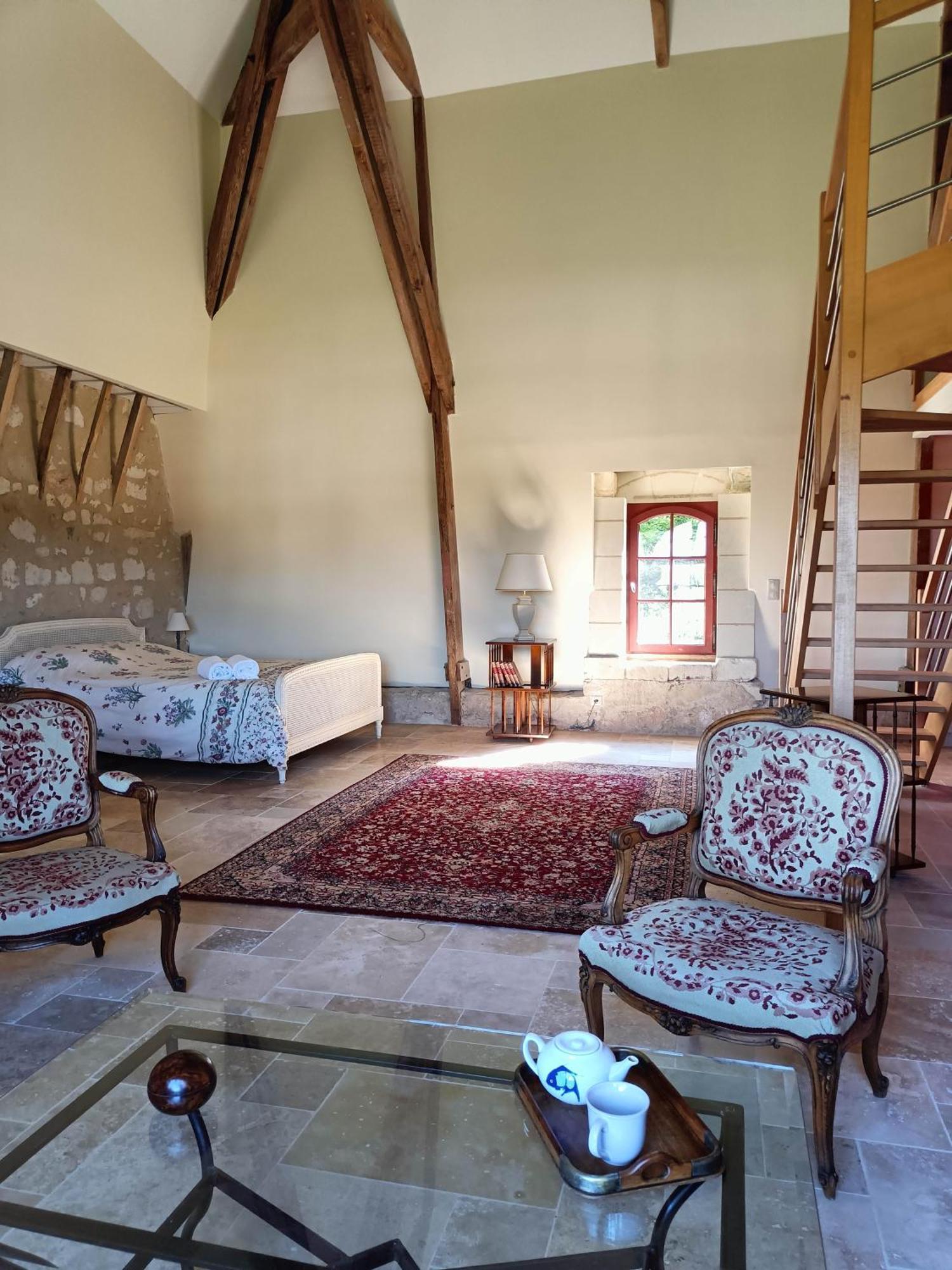 Chambres D'Hotes Au Chateau De Gizeux エクステリア 写真